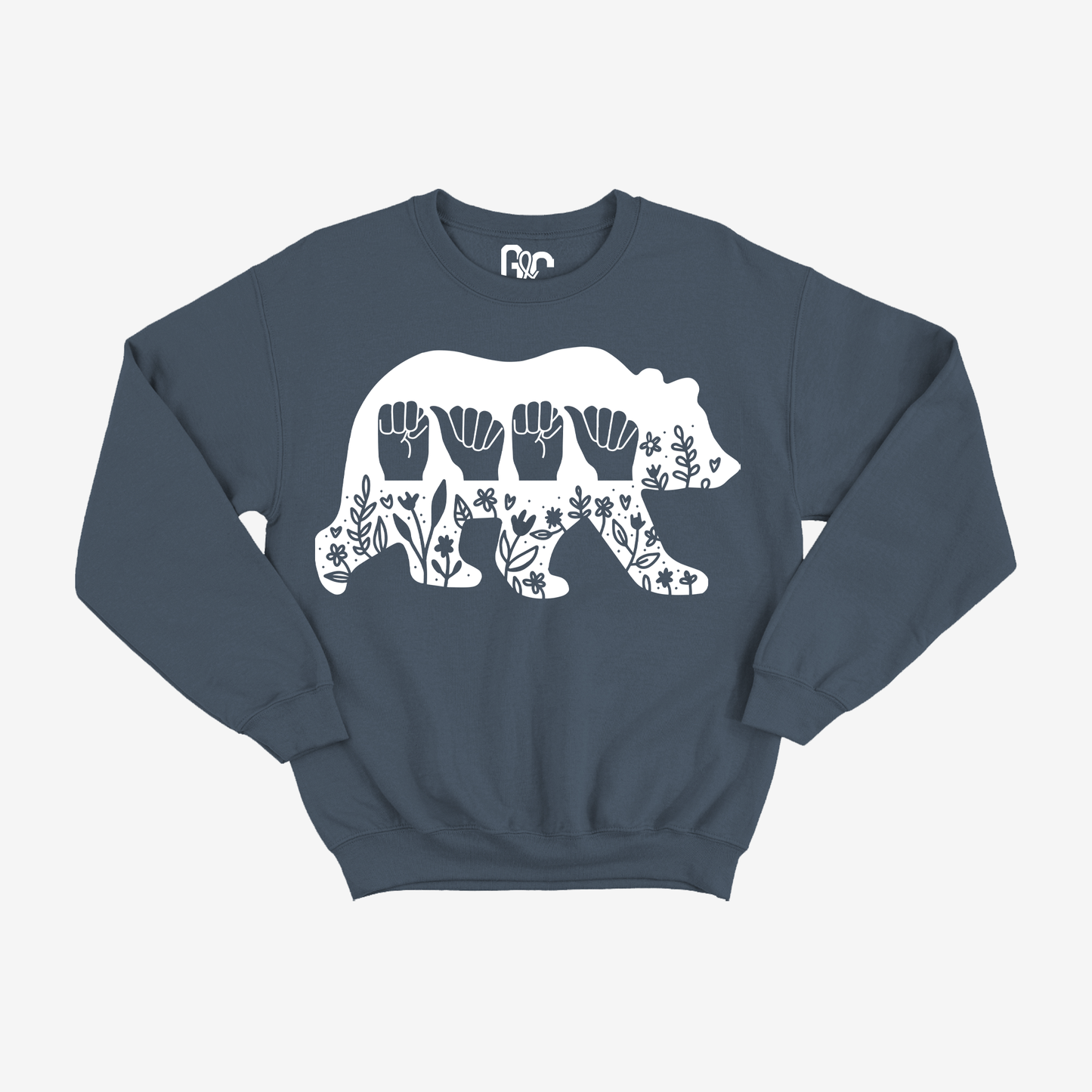 Mama Bear Walking Crewneck