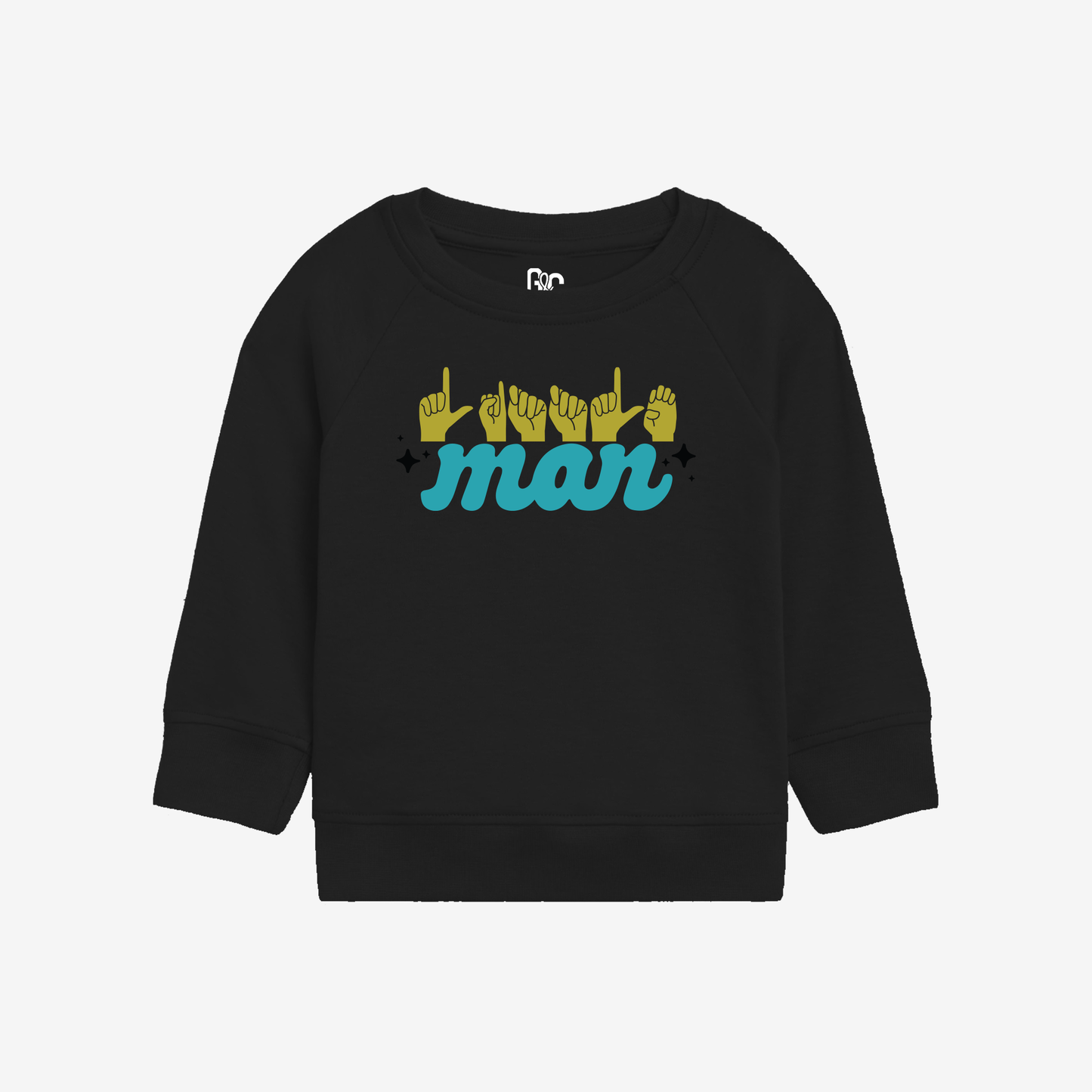 Little Man Toddler Crewneck
