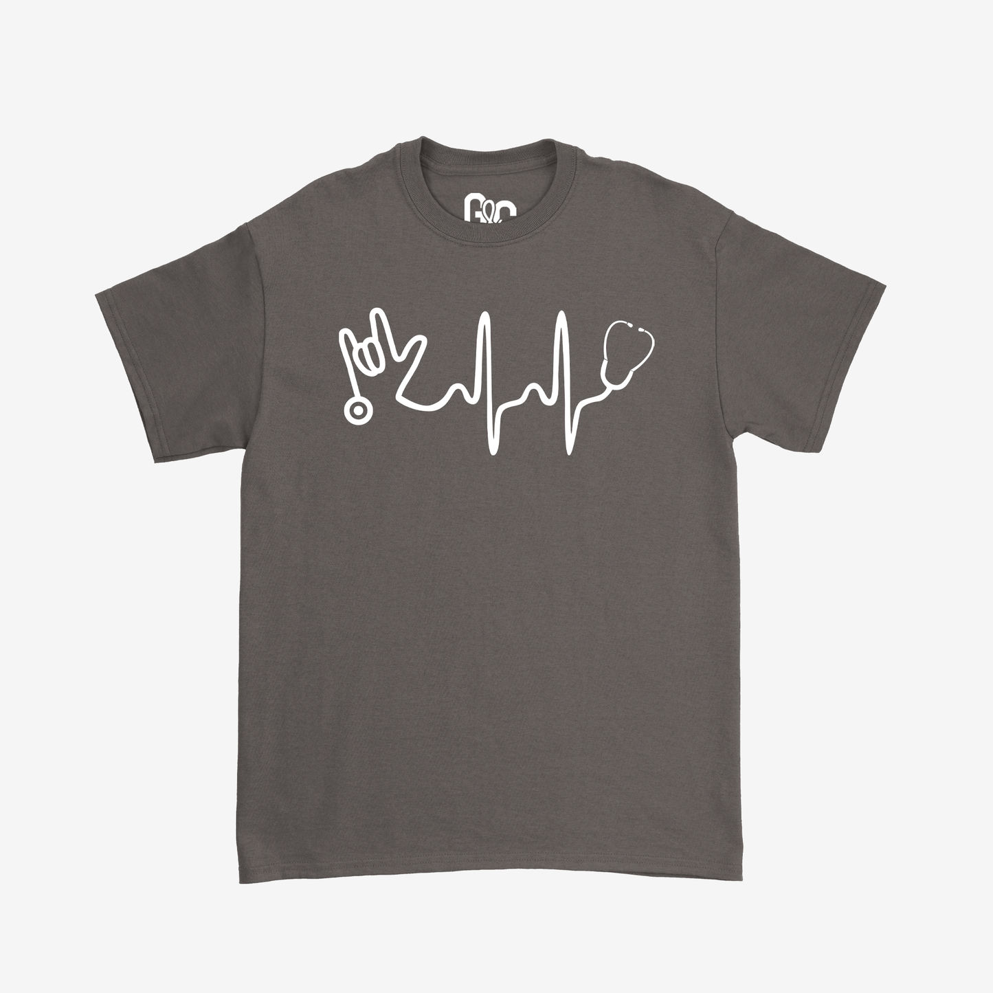 Stethoscope with ILY Tee