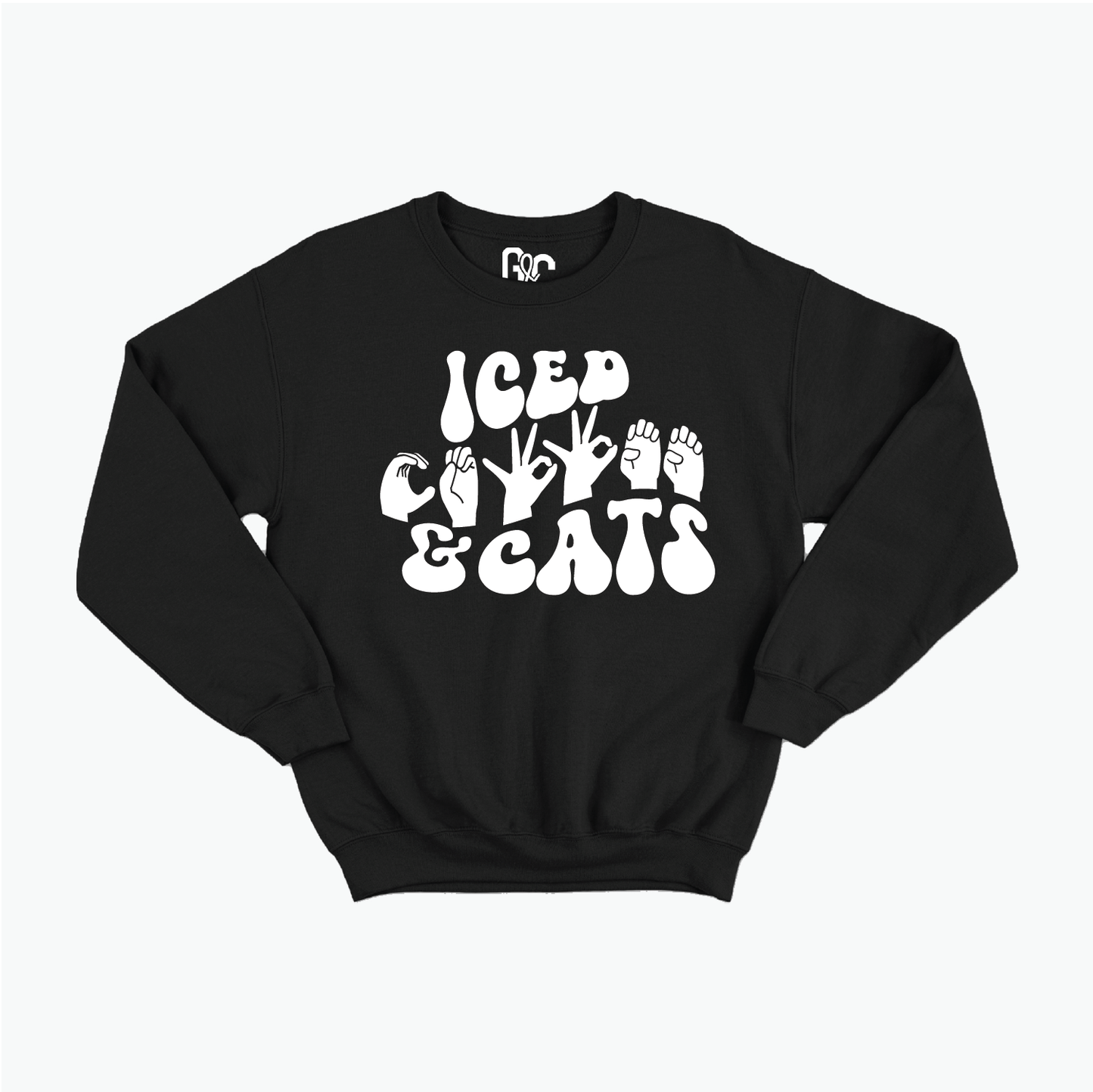 Iced Coffee & Cats Crewneck