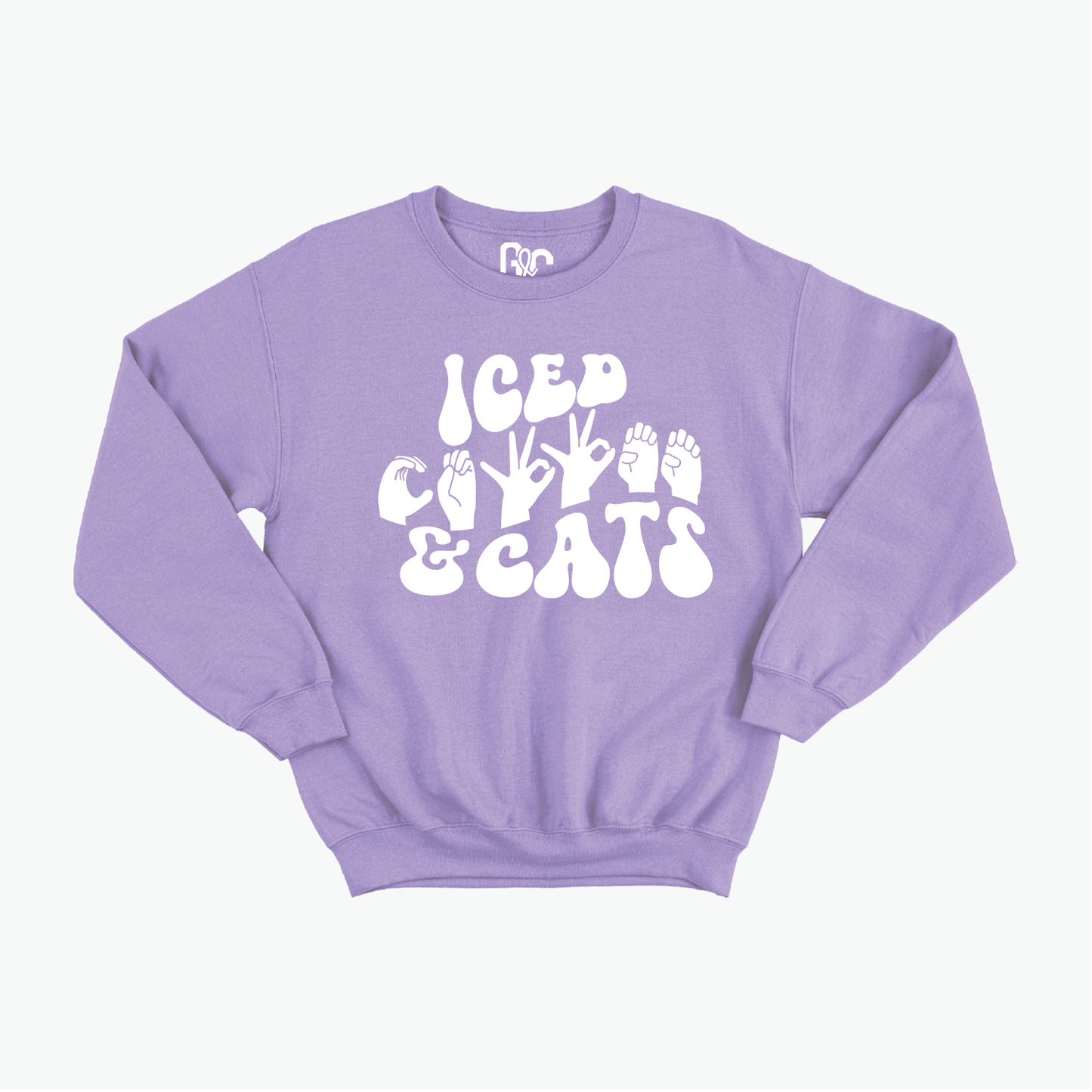Iced Coffee & Cats Crewneck