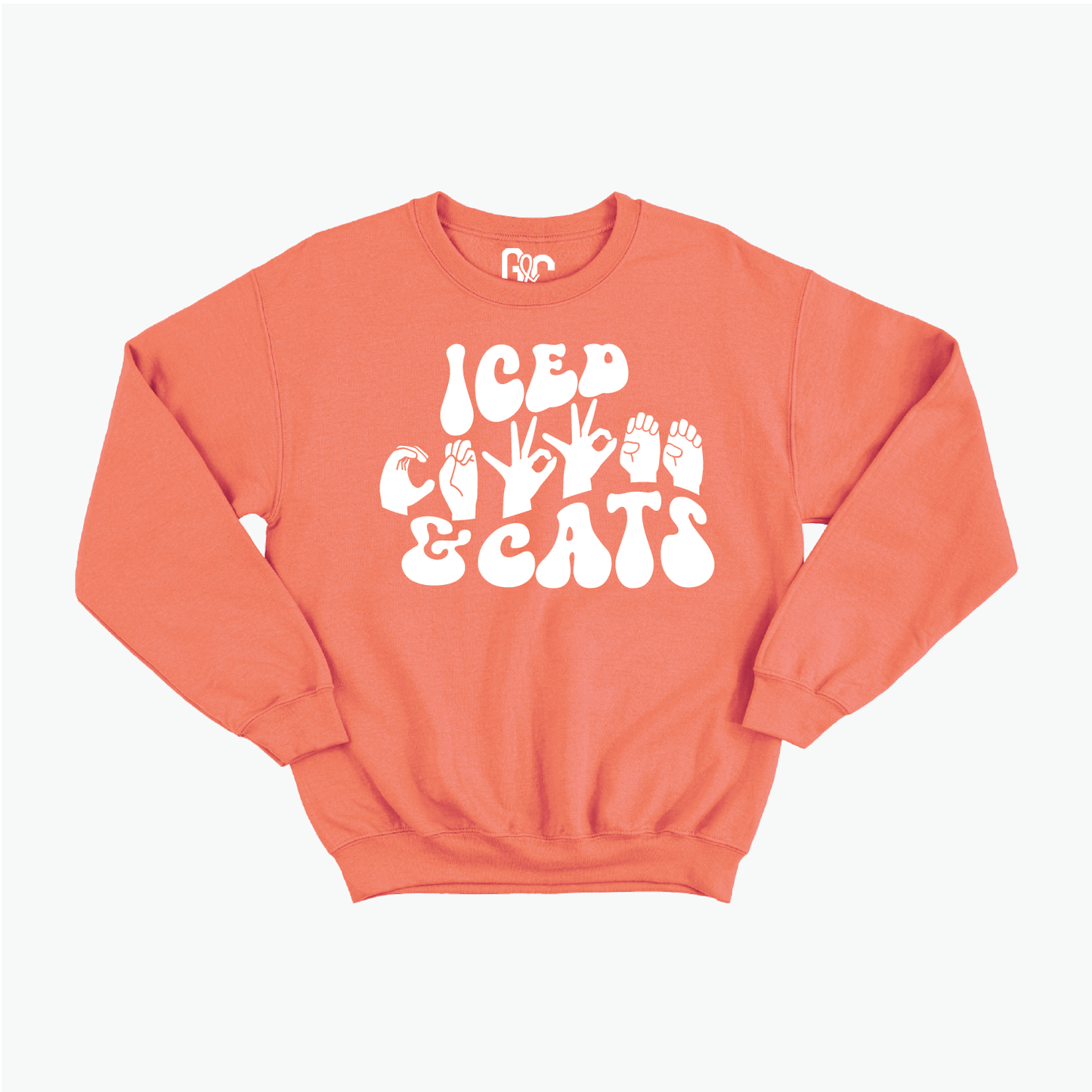 Iced Coffee & Cats Crewneck