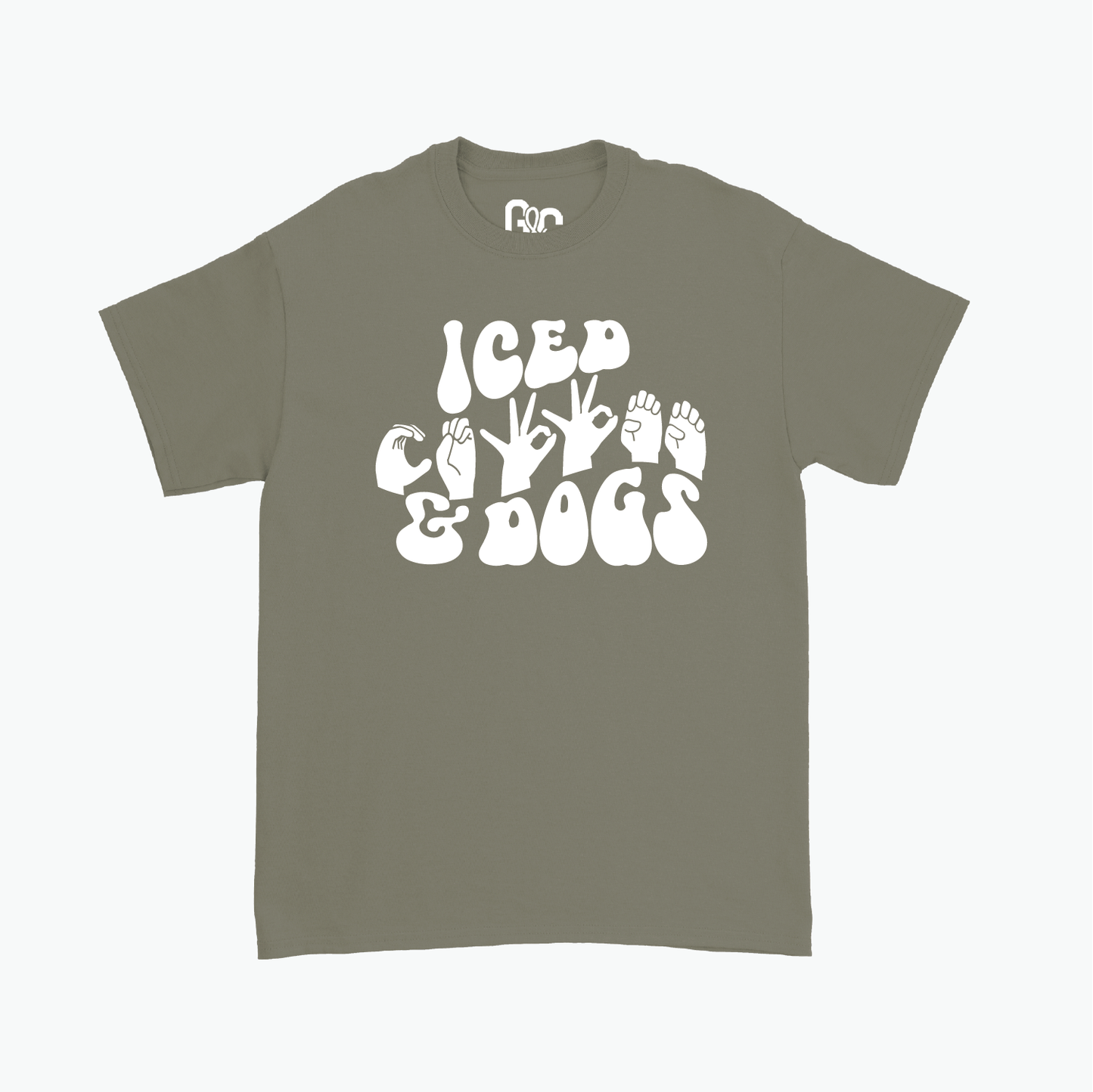 Iced Coffee & Dogs Tee