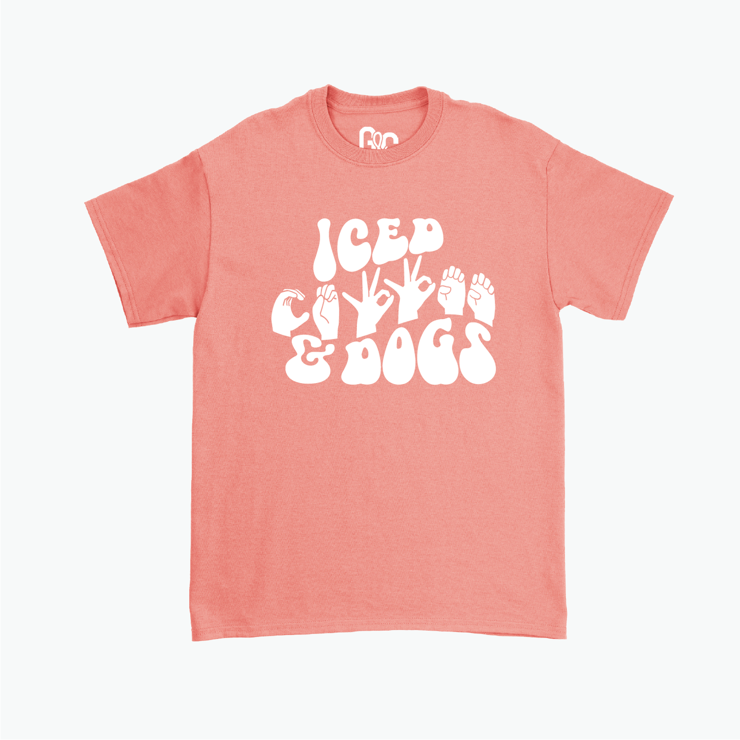Iced Coffee & Dogs Tee