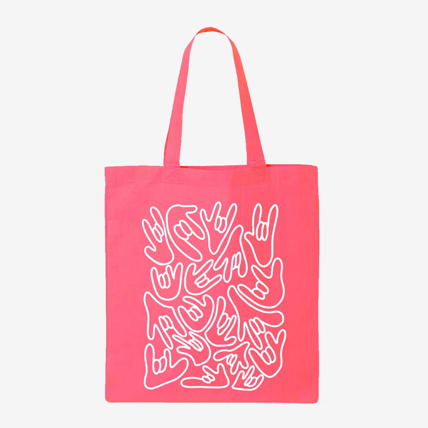 ILY Pattern Tote Bag