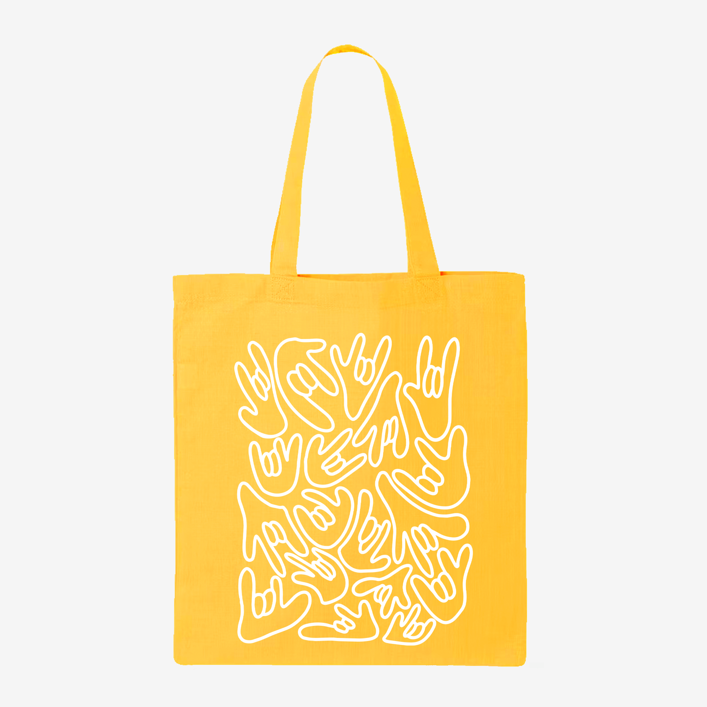 ILY Pattern Tote Bag