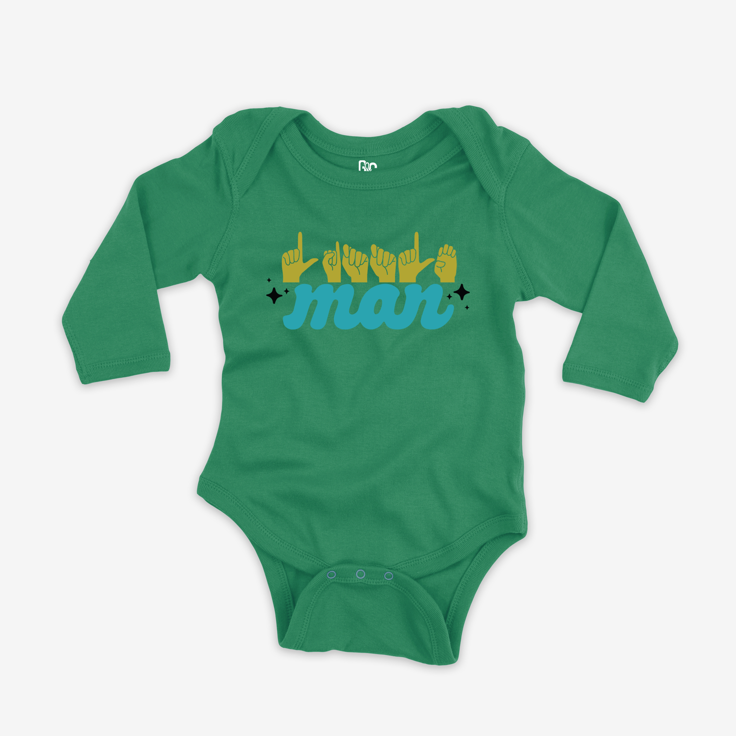 Little Man Onesie Sleeve