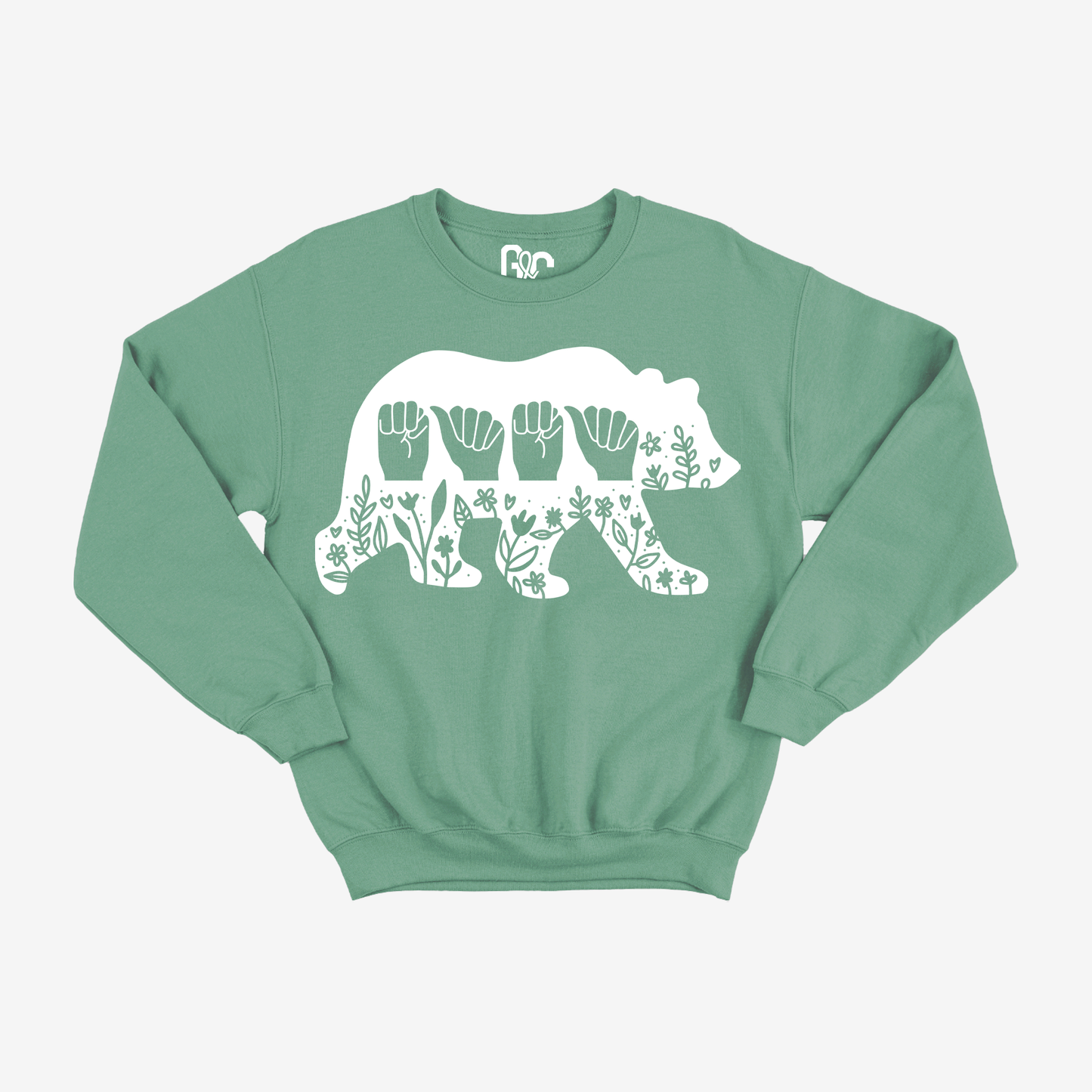 Mama Bear Walking Crewneck