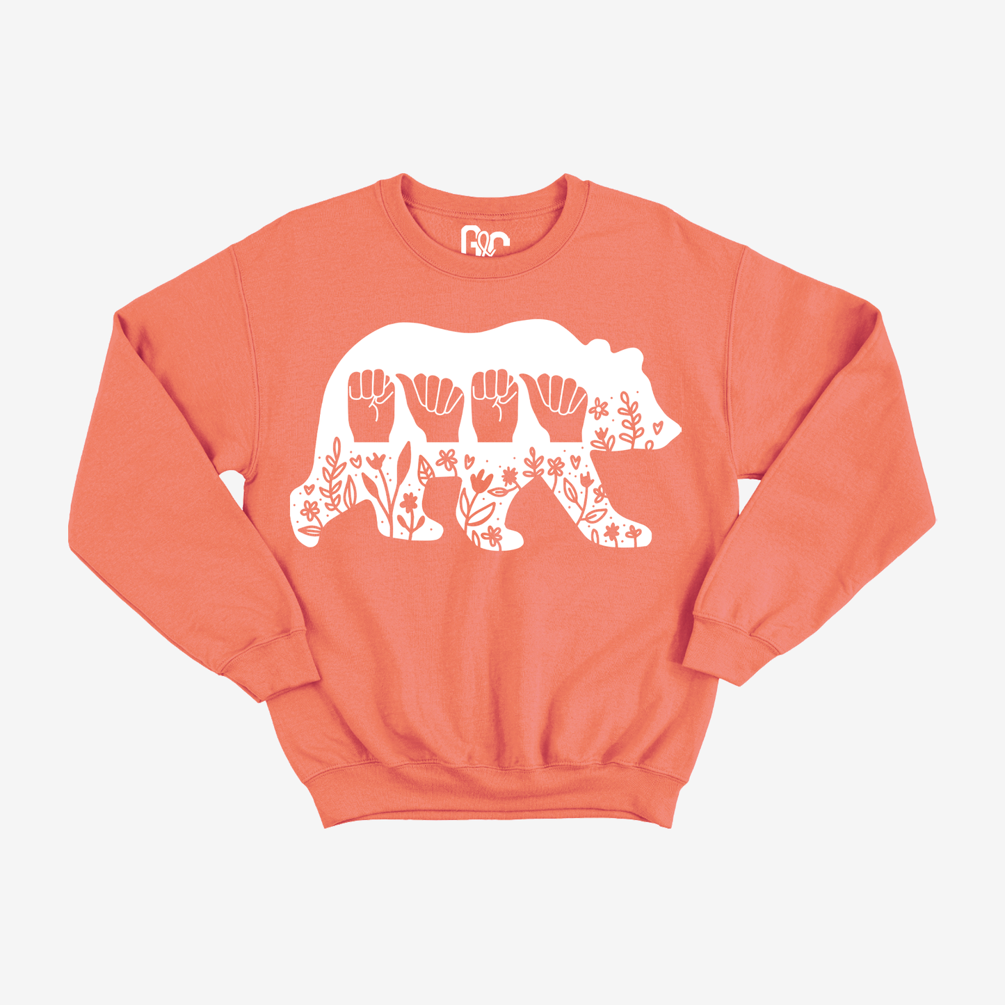 Mama Bear Walking Crewneck