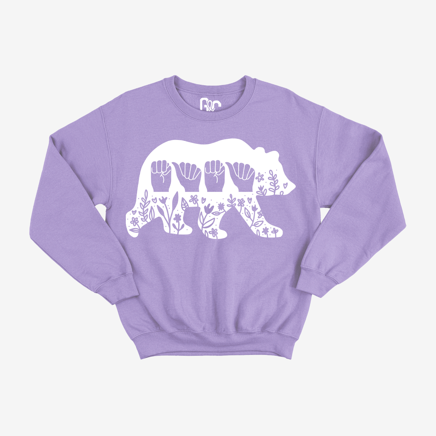 Mama Bear Walking Crewneck