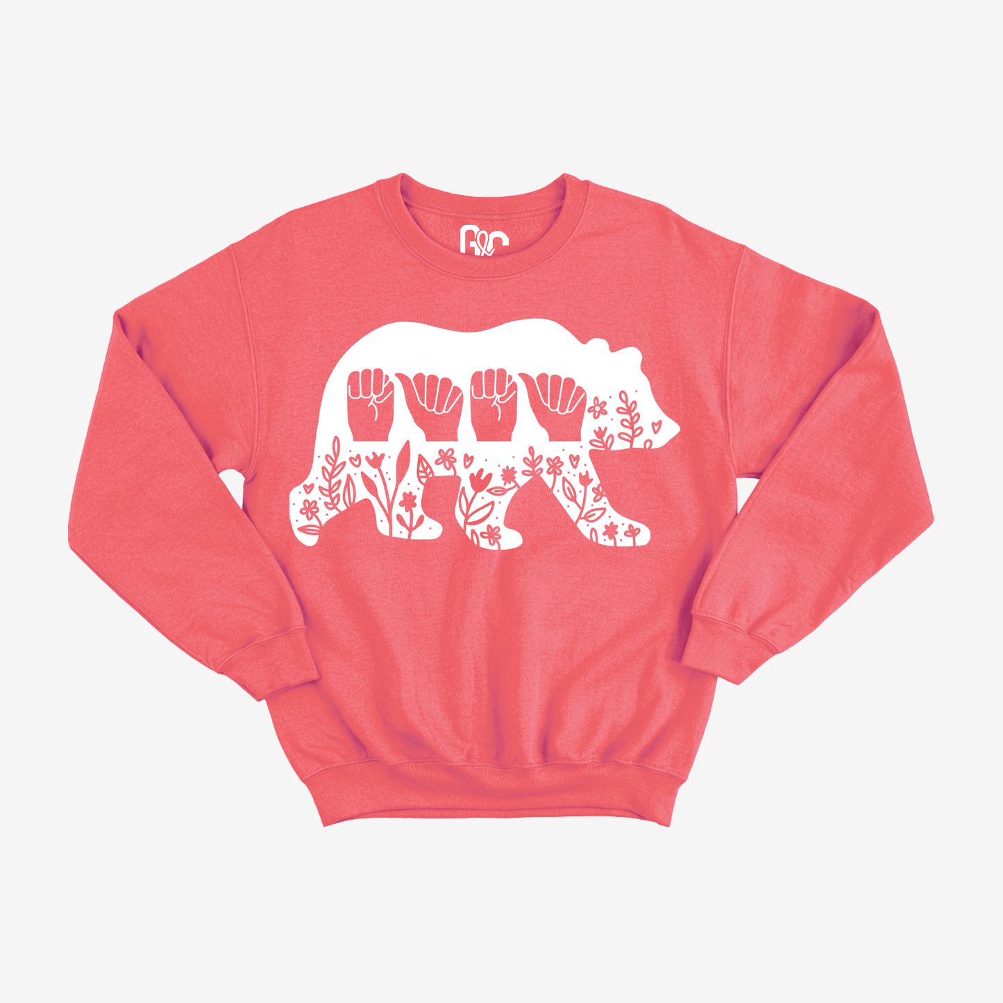 Mama Bear Walking Crewneck