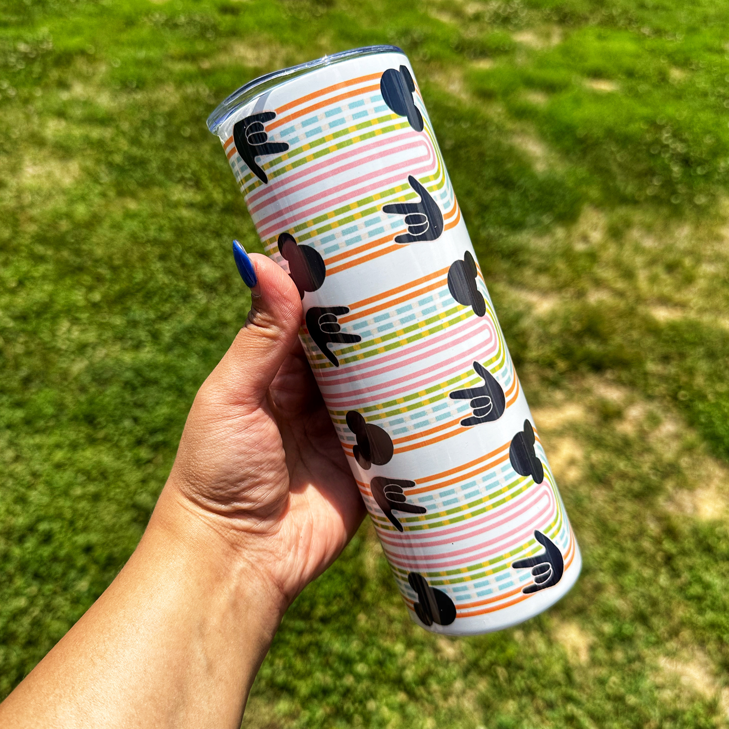 Mickey ILY Steel Tumbler