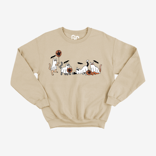 Cats Ghost Crewneck