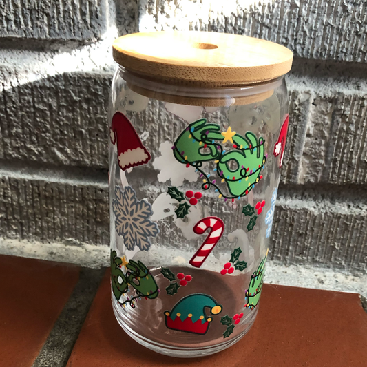 Christmas Interpreter Beer Can