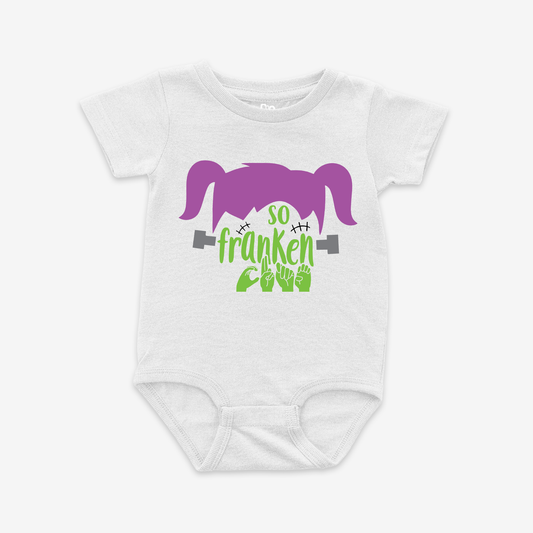 Girl Franken Onesie Tee