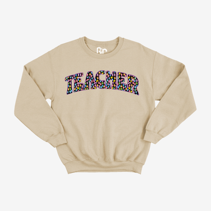 Teacher Alphabet Crewneck