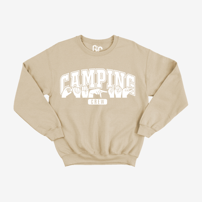 Camping crew Crewneck