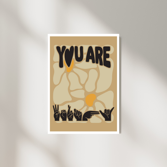 You are Worthy Poster