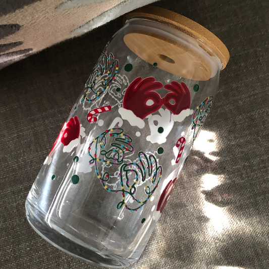 Santa Interpreter Beer Can