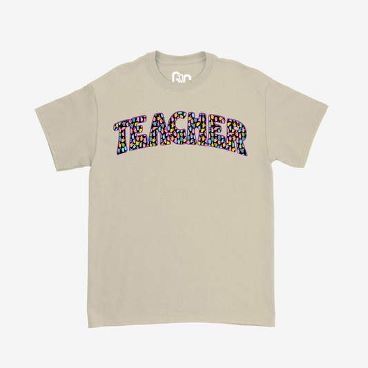 Teacher Alphabet Tee