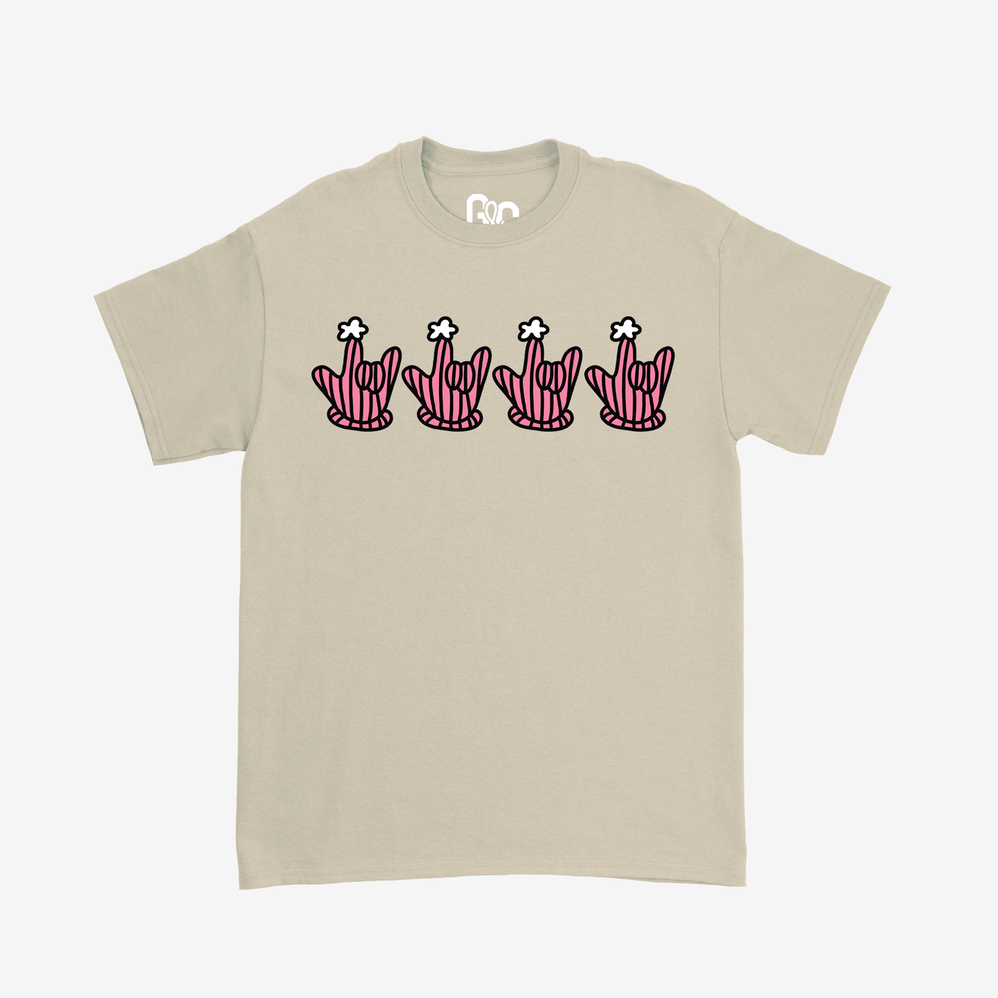 Pink Winter ILY Hat Tee