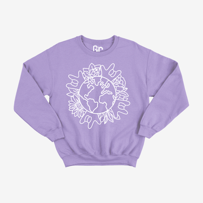 Flower Earth Crewneck