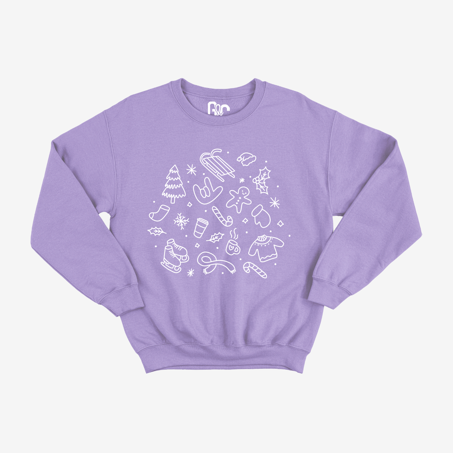 Winter Doodle Crewneck