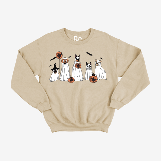 Dogs Ghost Crewneck
