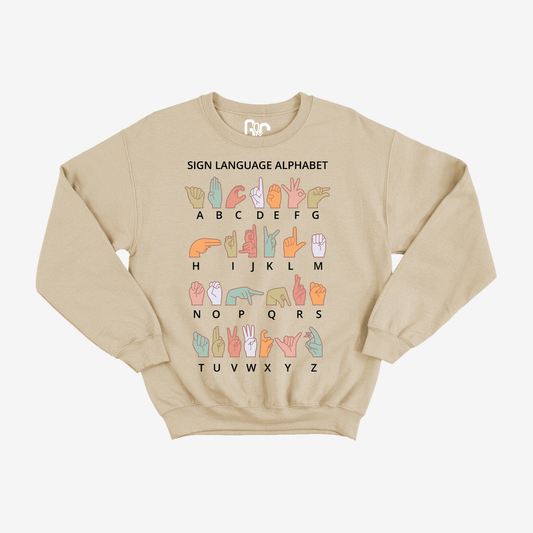Sign Your ABCs Crewneck