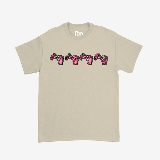 Pink Winter Interp Hat Tee