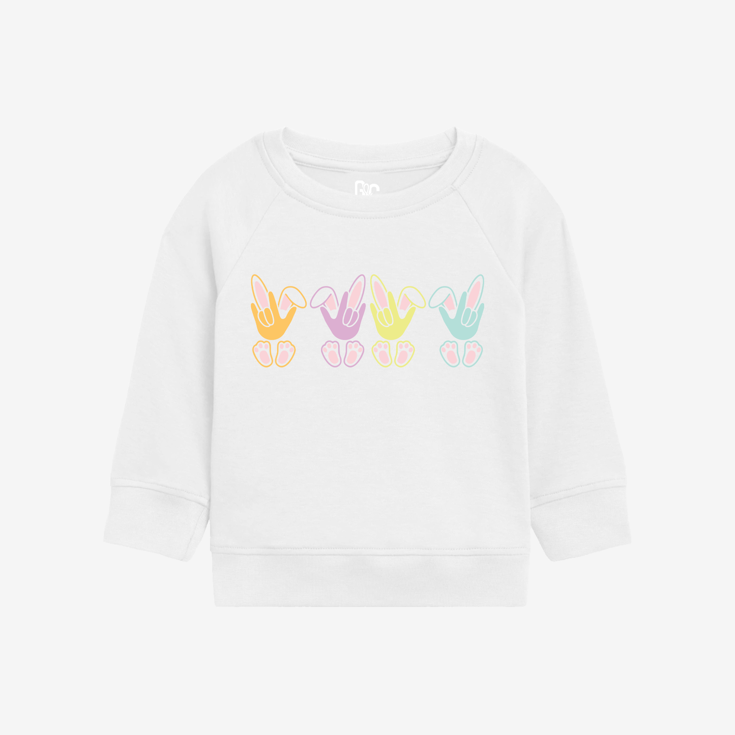 Bunny ILY Toddler Crewneck