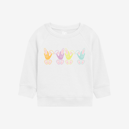Bunny ILY Toddler Crewneck