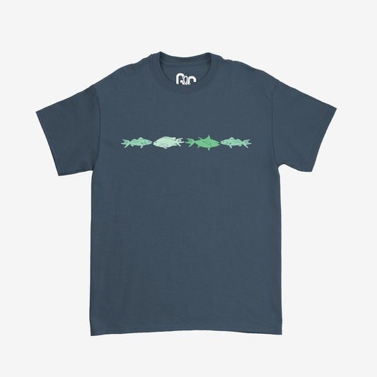 Fishes & ILY Tee