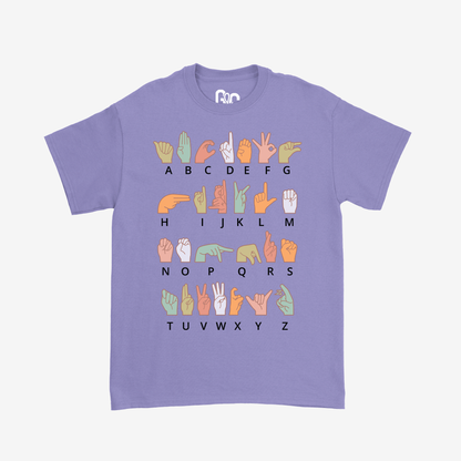 Sign Alphabet Tee