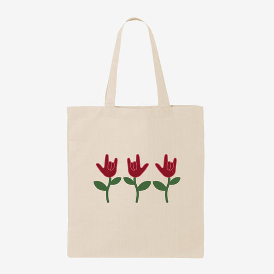 ILY flowers Tote Bag