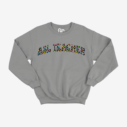 ASL Teacher Alphabet Crewneck
