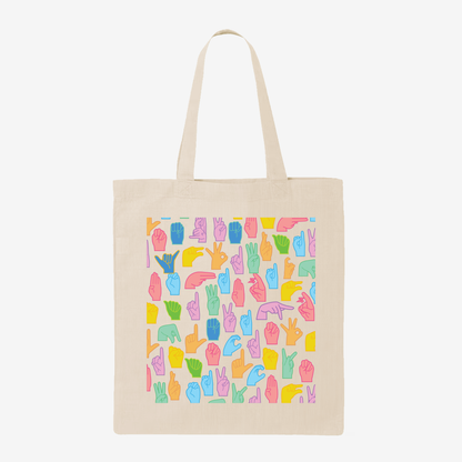Alphabet Tote Bag