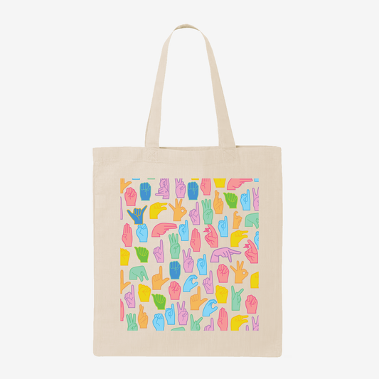 Alphabet Tote Bag