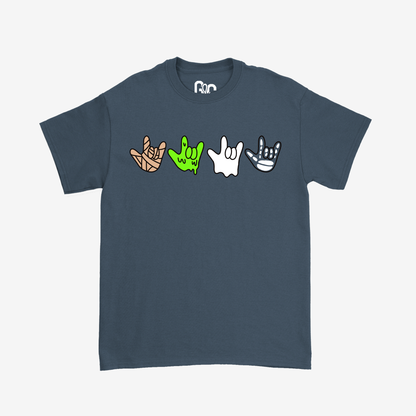 ILY halloween Pattern Tee