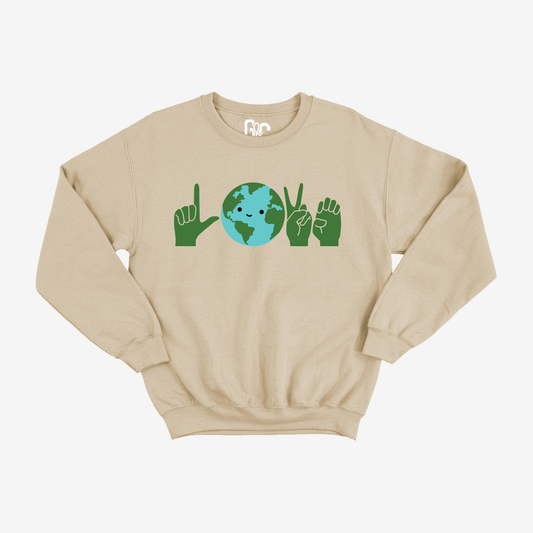 Love Earth Crewneck