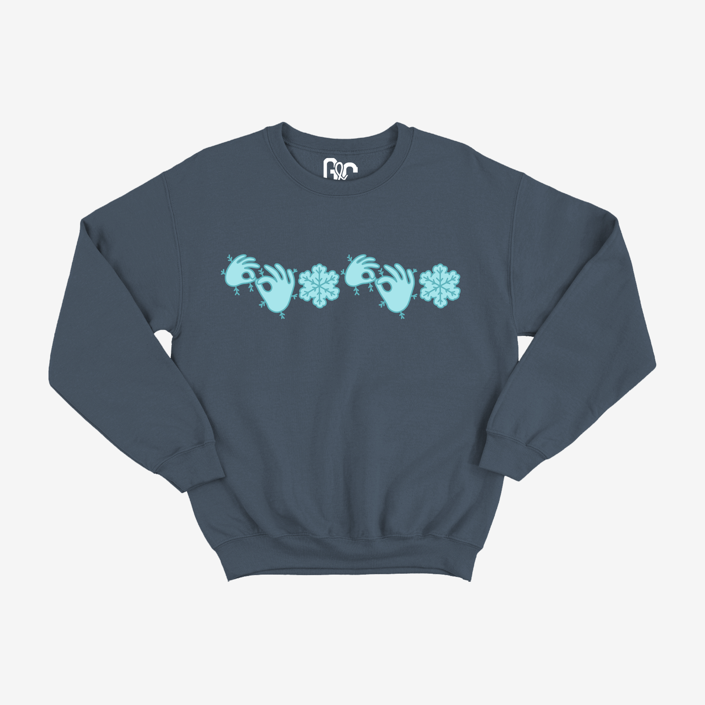 Snowflake Interpreter Crewneck