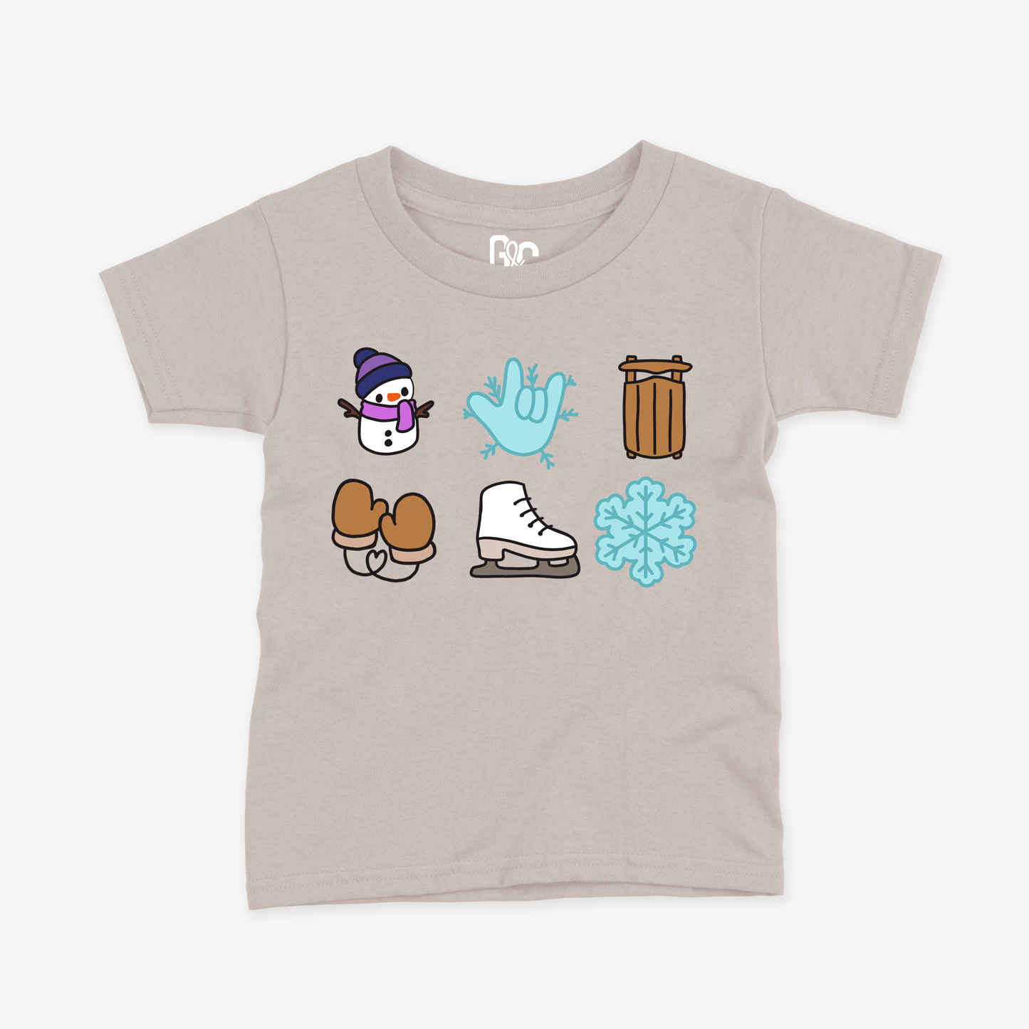 Frosty ILY Toddler Tee