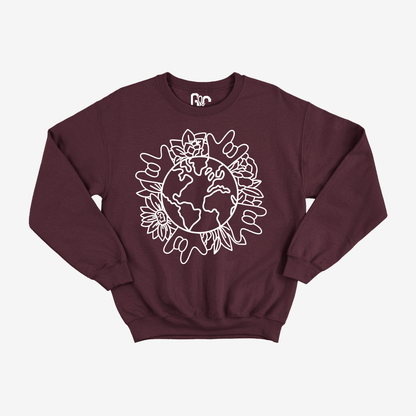Flower Earth Crewneck