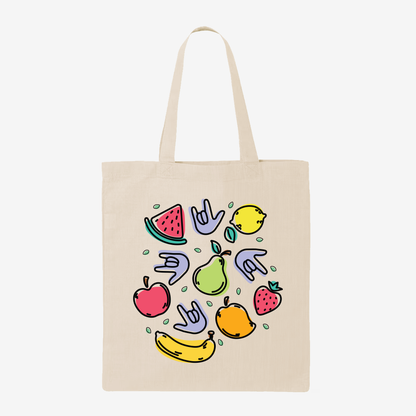 Fruit & ILY Tote Bag