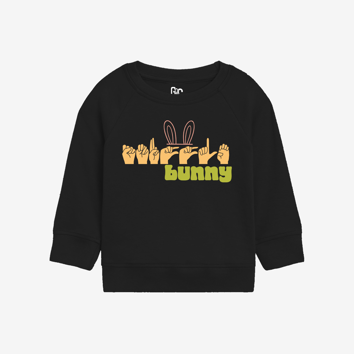 Snuggle bunny Toddler Crewneck