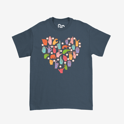 Heart of Alphabet Tee