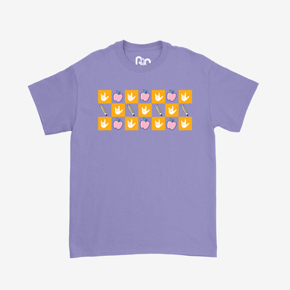 Teacher Checkered ILY Tee