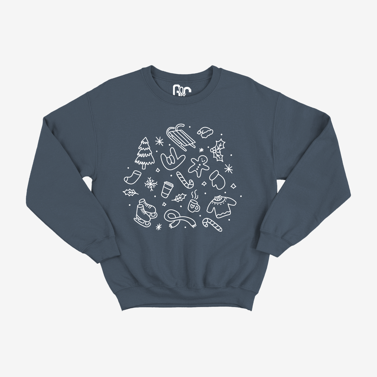 Winter Doodle Crewneck