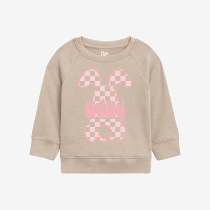Bunny Mini Toddler Crewneck