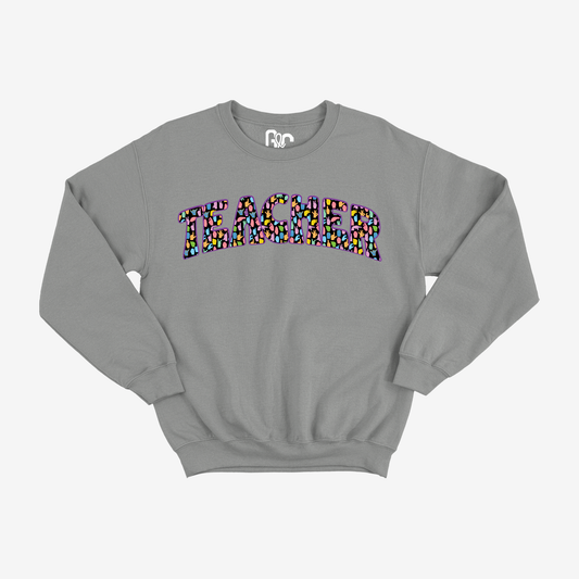 Teacher Alphabet Crewneck